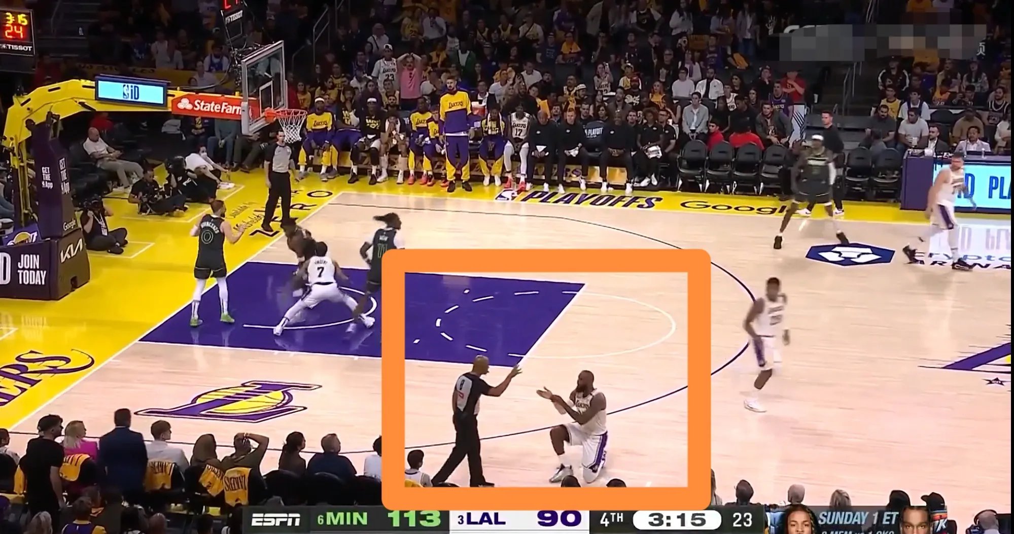 黑白直播-湖人遭遇抢七连败!詹姆斯打铁